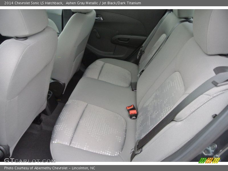 Ashen Gray Metallic / Jet Black/Dark Titanium 2014 Chevrolet Sonic LS Hatchback