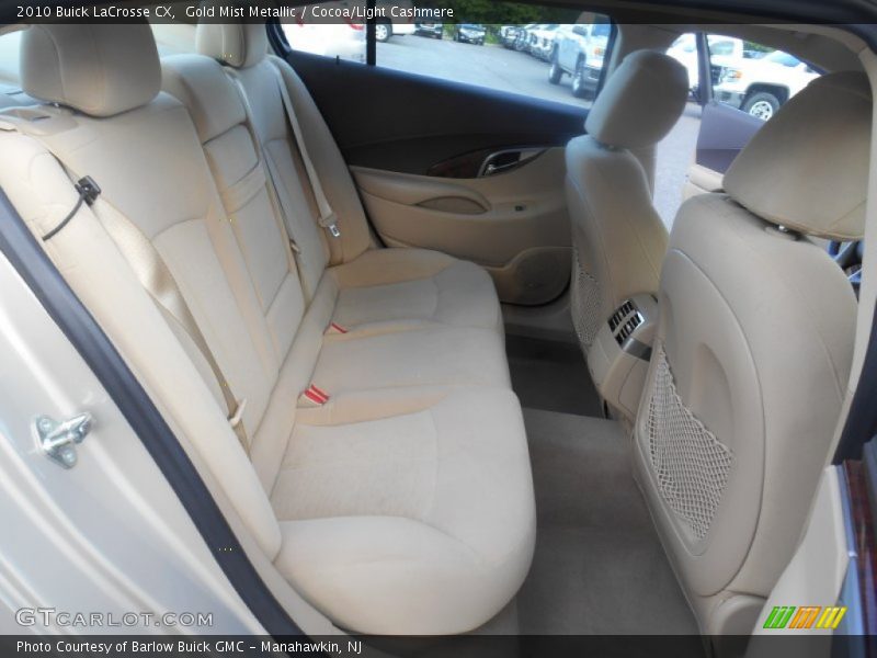 Gold Mist Metallic / Cocoa/Light Cashmere 2010 Buick LaCrosse CX