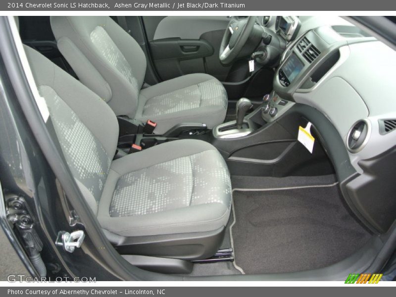 Ashen Gray Metallic / Jet Black/Dark Titanium 2014 Chevrolet Sonic LS Hatchback