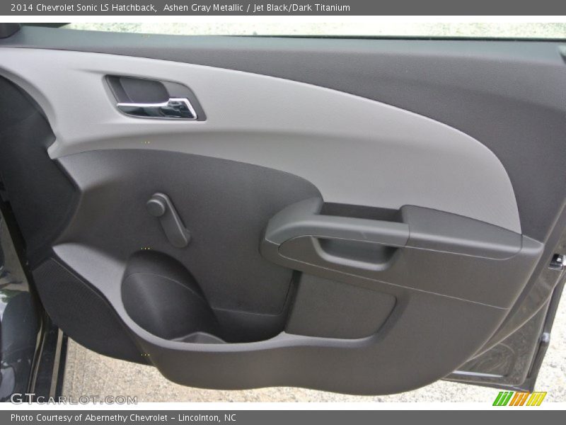 Ashen Gray Metallic / Jet Black/Dark Titanium 2014 Chevrolet Sonic LS Hatchback