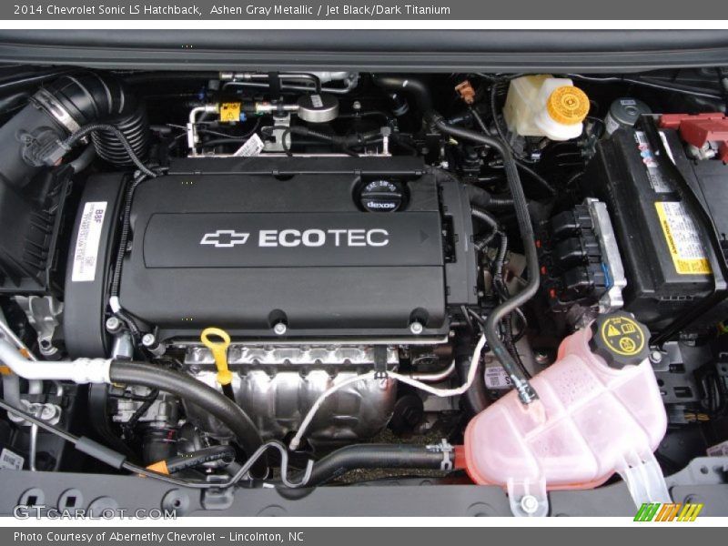 Ashen Gray Metallic / Jet Black/Dark Titanium 2014 Chevrolet Sonic LS Hatchback