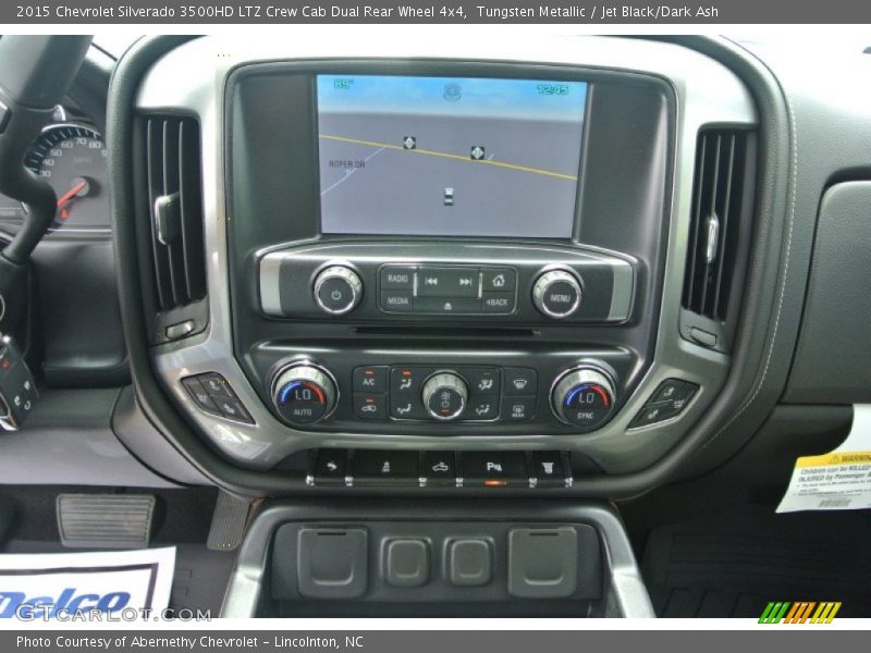 Controls of 2015 Silverado 3500HD LTZ Crew Cab Dual Rear Wheel 4x4