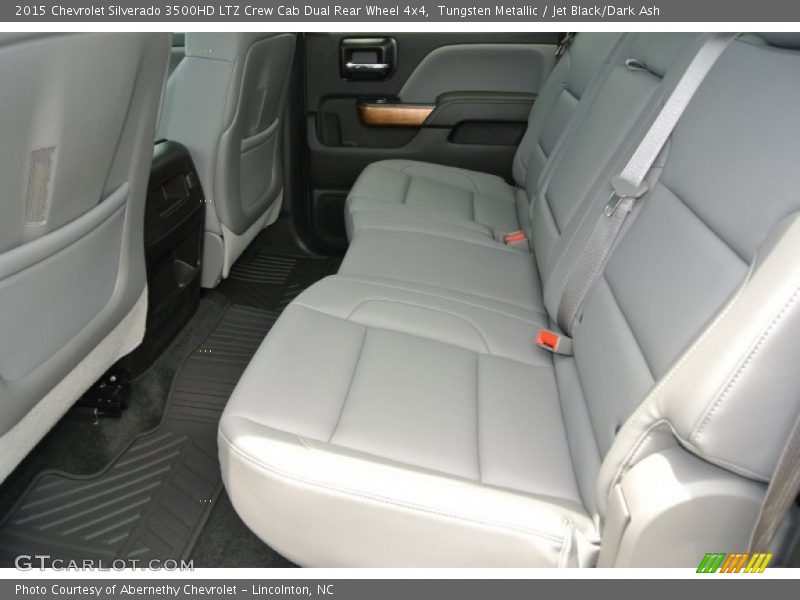 Rear Seat of 2015 Silverado 3500HD LTZ Crew Cab Dual Rear Wheel 4x4
