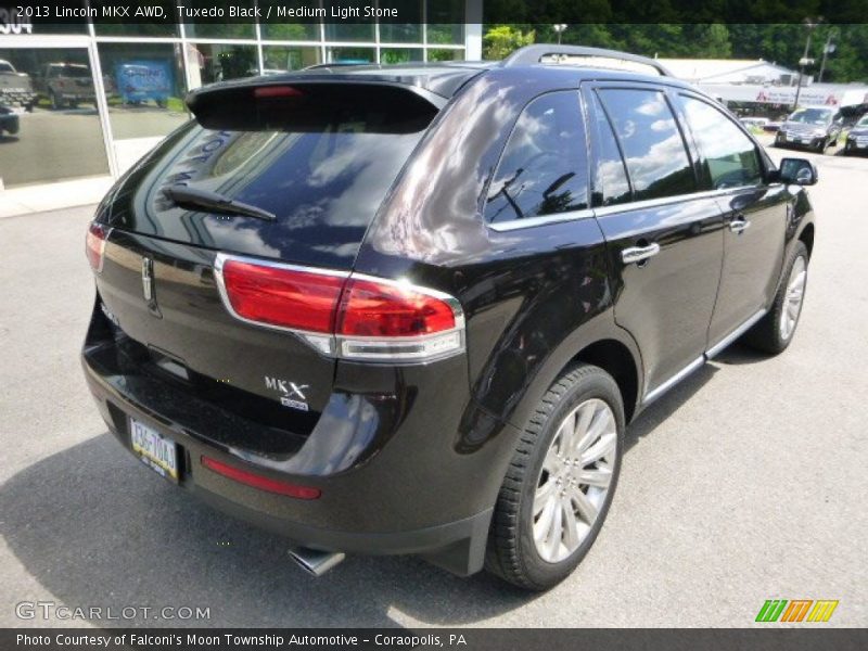 Tuxedo Black / Medium Light Stone 2013 Lincoln MKX AWD