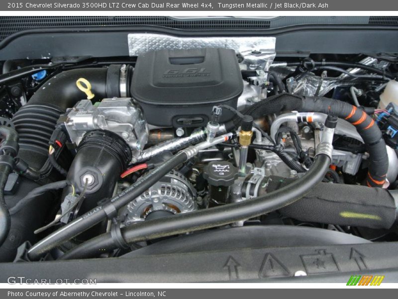  2015 Silverado 3500HD LTZ Crew Cab Dual Rear Wheel 4x4 Engine - 6.6 Liter OHV 32-Valve Duramax Turbo-Diesel V8
