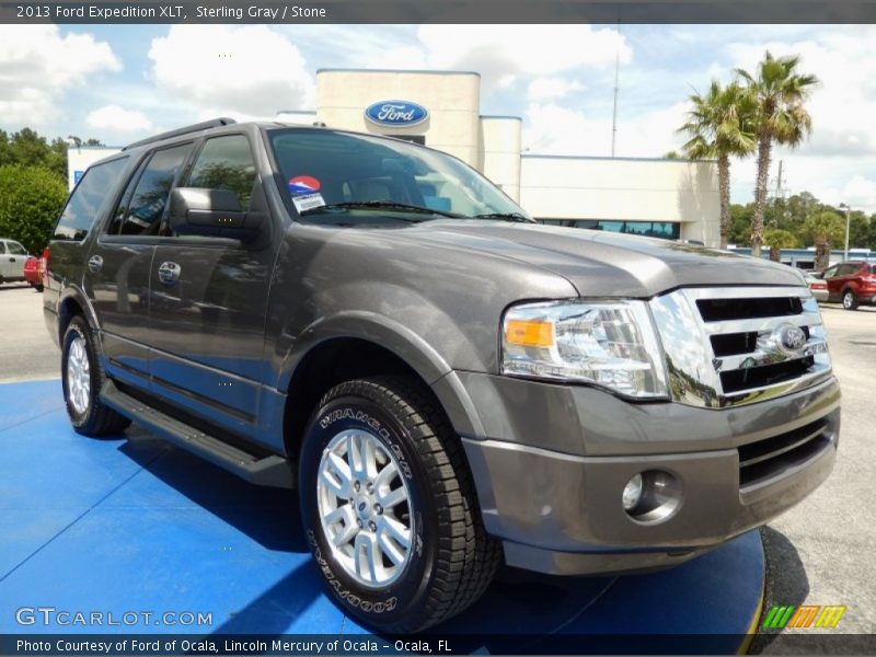 Sterling Gray / Stone 2013 Ford Expedition XLT