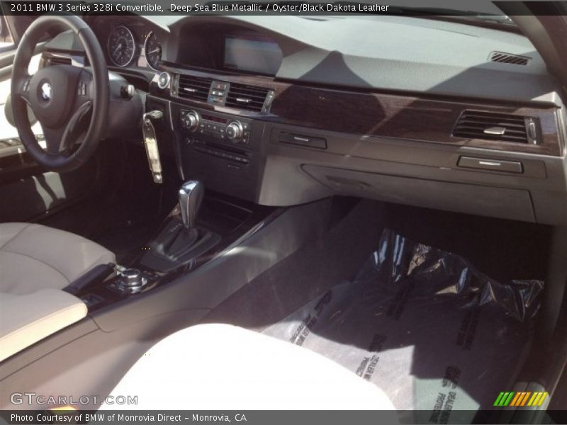 Deep Sea Blue Metallic / Oyster/Black Dakota Leather 2011 BMW 3 Series 328i Convertible