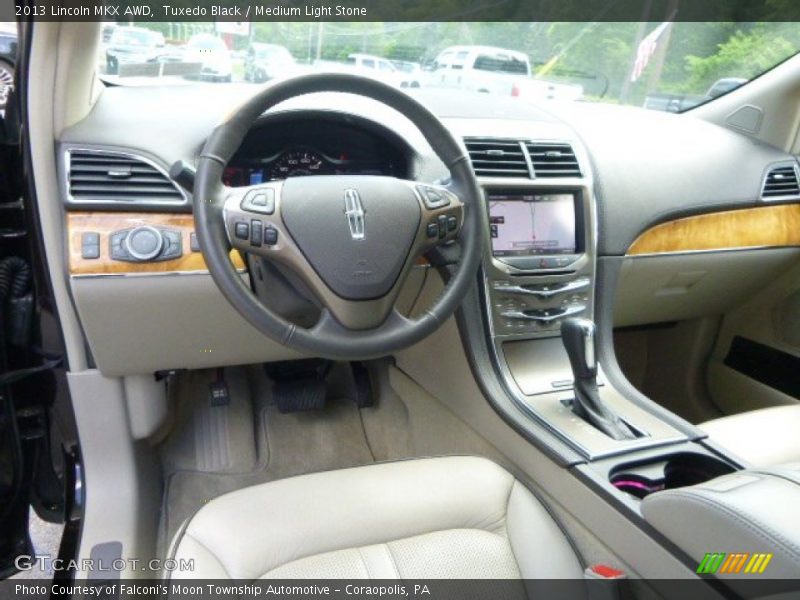 Tuxedo Black / Medium Light Stone 2013 Lincoln MKX AWD