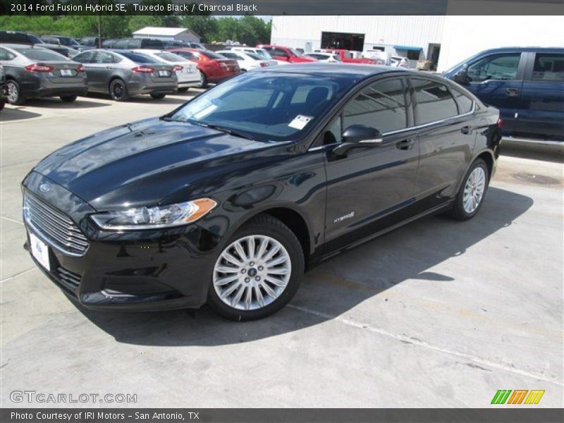 Tuxedo Black / Charcoal Black 2014 Ford Fusion Hybrid SE