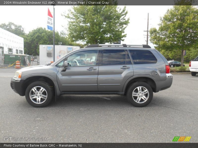 Mineral Beige Pearl / Charcoal Gray 2004 Mitsubishi Endeavor XLS AWD
