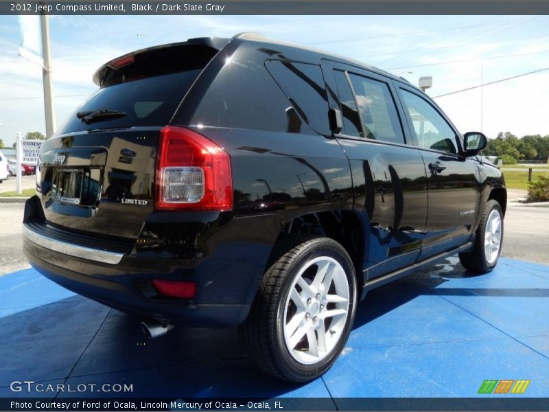 Black / Dark Slate Gray 2012 Jeep Compass Limited