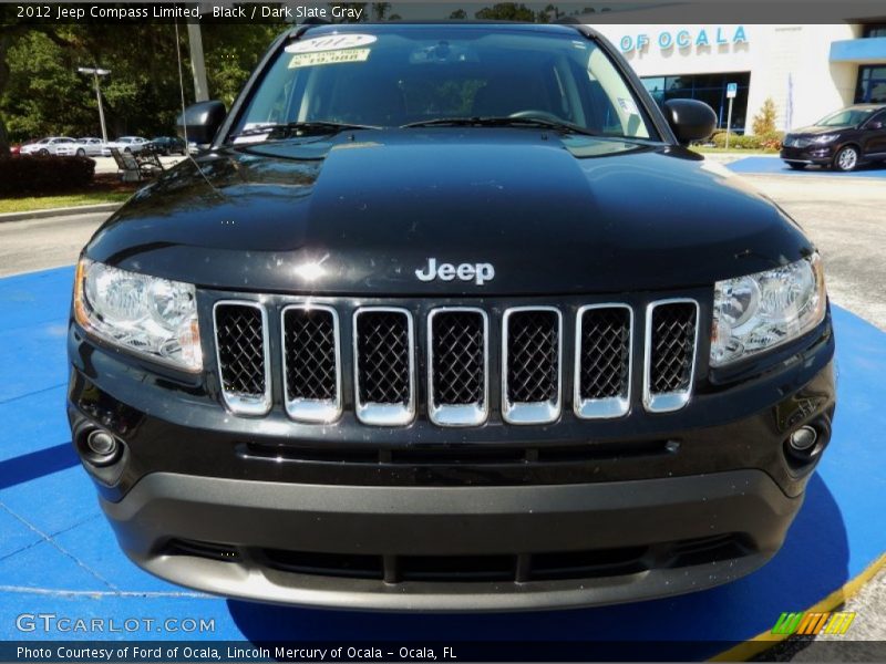 Black / Dark Slate Gray 2012 Jeep Compass Limited