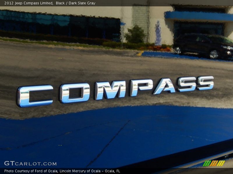 Black / Dark Slate Gray 2012 Jeep Compass Limited