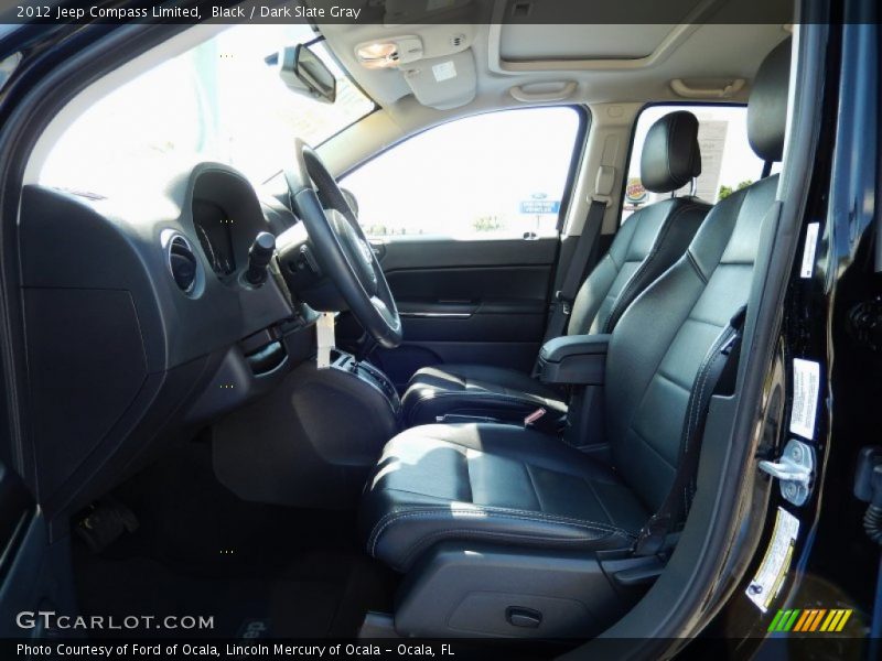 Black / Dark Slate Gray 2012 Jeep Compass Limited
