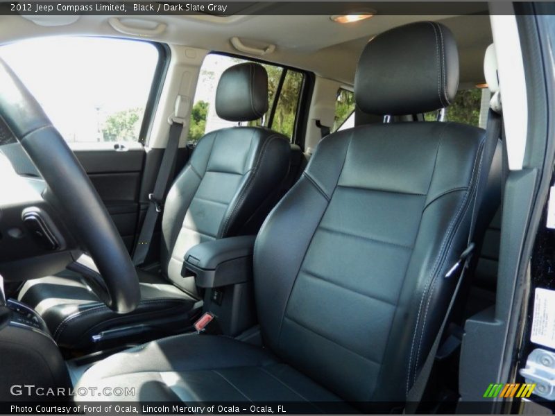 Black / Dark Slate Gray 2012 Jeep Compass Limited