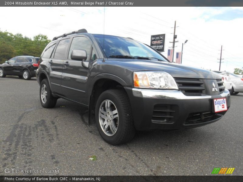 Mineral Beige Pearl / Charcoal Gray 2004 Mitsubishi Endeavor XLS AWD