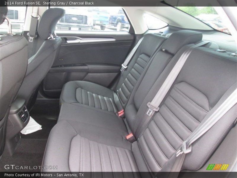 Sterling Gray / Charcoal Black 2014 Ford Fusion SE