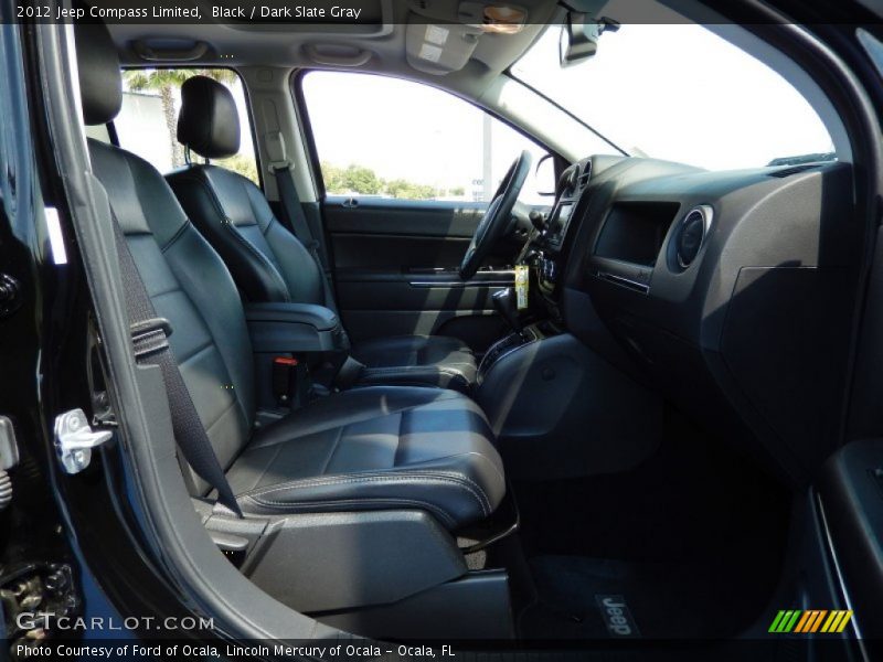 Black / Dark Slate Gray 2012 Jeep Compass Limited