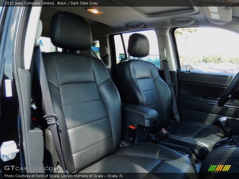 Black / Dark Slate Gray 2012 Jeep Compass Limited