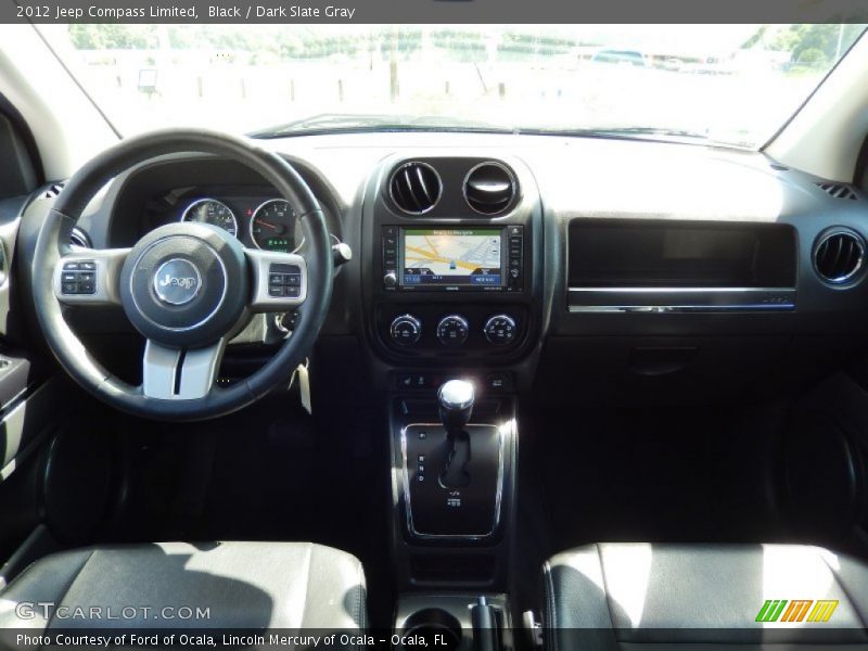 Black / Dark Slate Gray 2012 Jeep Compass Limited