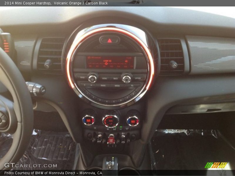 Volcanic Orange / Carbon Black 2014 Mini Cooper Hardtop