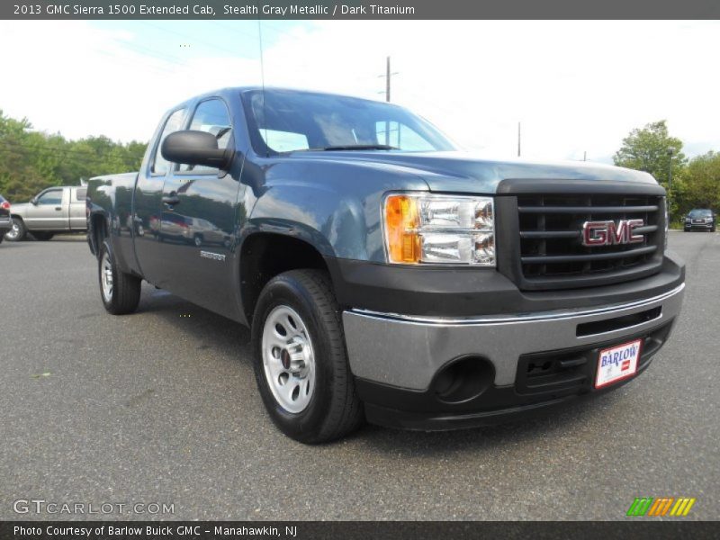 Stealth Gray Metallic / Dark Titanium 2013 GMC Sierra 1500 Extended Cab