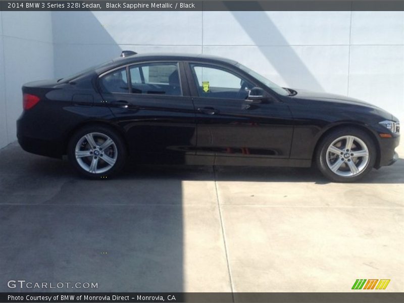 Black Sapphire Metallic / Black 2014 BMW 3 Series 328i Sedan
