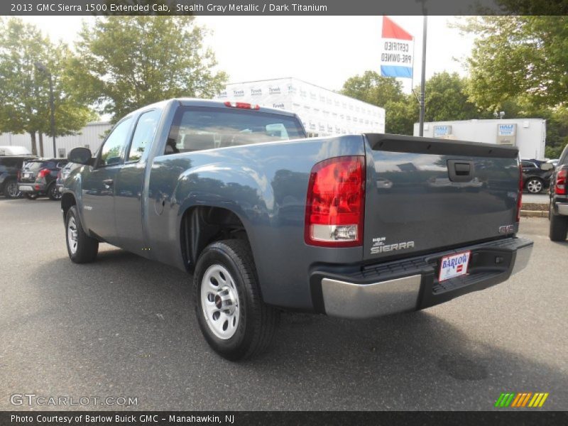Stealth Gray Metallic / Dark Titanium 2013 GMC Sierra 1500 Extended Cab