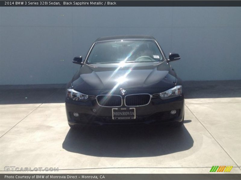 Black Sapphire Metallic / Black 2014 BMW 3 Series 328i Sedan