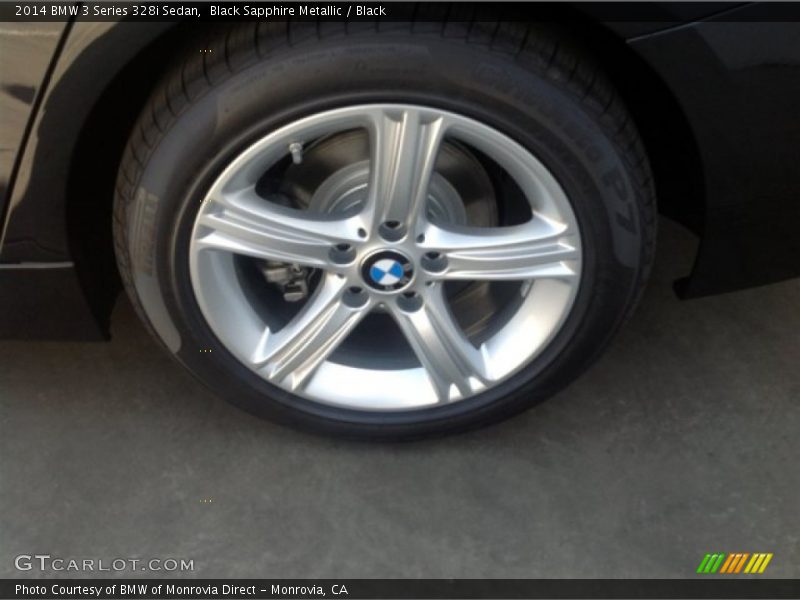 Black Sapphire Metallic / Black 2014 BMW 3 Series 328i Sedan