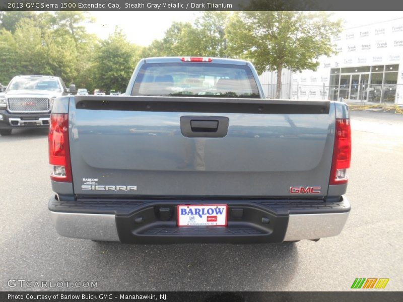 Stealth Gray Metallic / Dark Titanium 2013 GMC Sierra 1500 Extended Cab