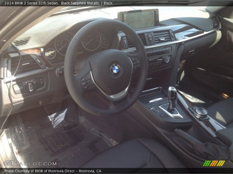 Black Sapphire Metallic / Black 2014 BMW 3 Series 328i Sedan