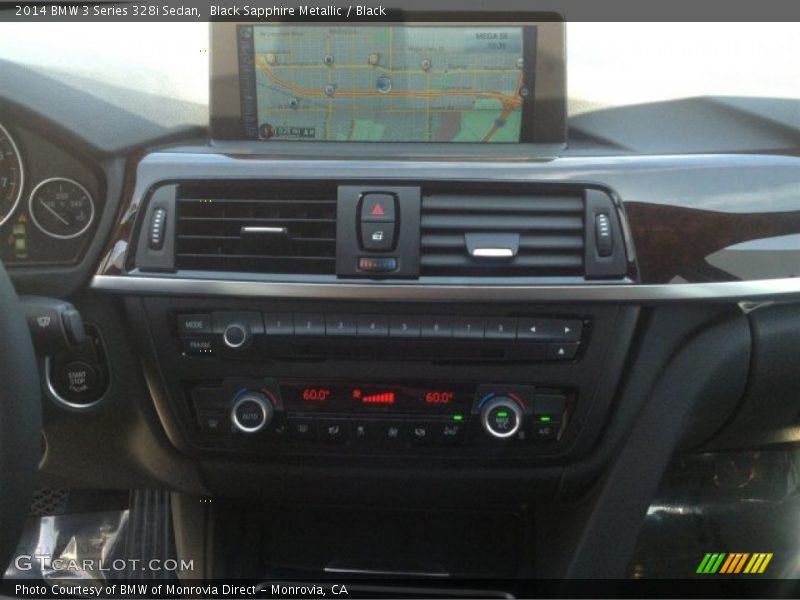 Black Sapphire Metallic / Black 2014 BMW 3 Series 328i Sedan