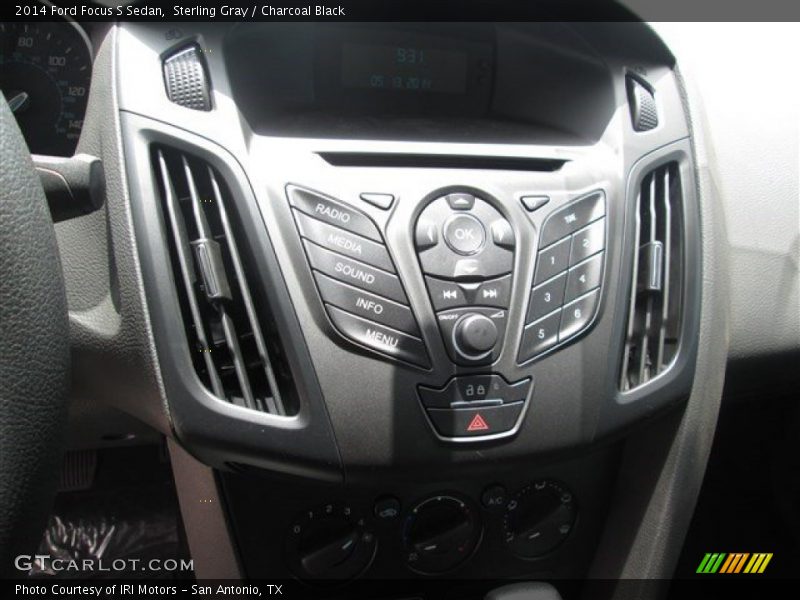 Sterling Gray / Charcoal Black 2014 Ford Focus S Sedan