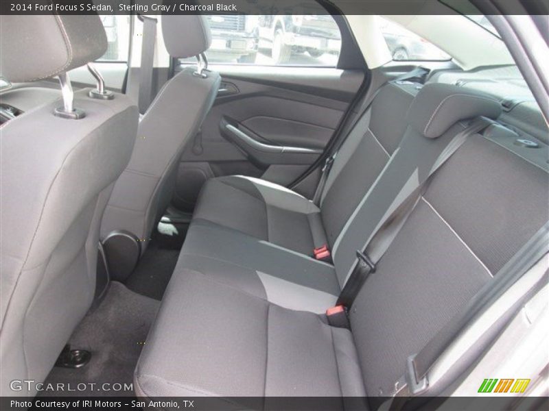 Sterling Gray / Charcoal Black 2014 Ford Focus S Sedan
