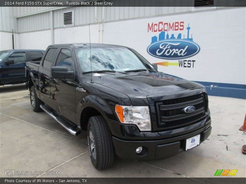 Tuxedo Black / Steel Grey 2014 Ford F150 STX SuperCrew