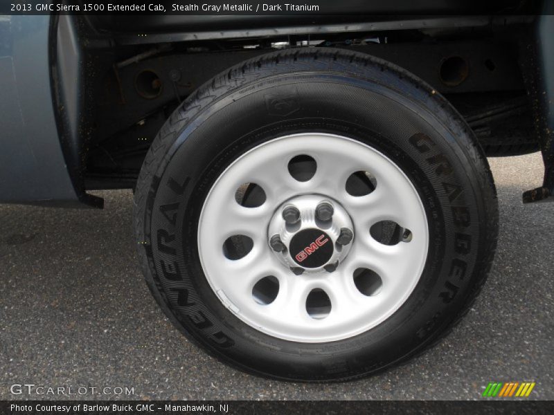 Stealth Gray Metallic / Dark Titanium 2013 GMC Sierra 1500 Extended Cab