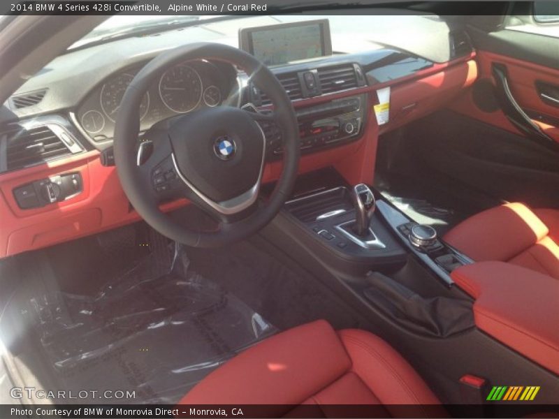 Front Seat of 2014 4 Series 428i Convertible