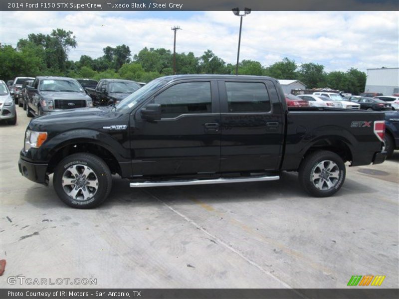 Tuxedo Black / Steel Grey 2014 Ford F150 STX SuperCrew