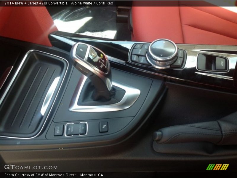  2014 4 Series 428i Convertible 8 Speed Sport Automatic Shifter