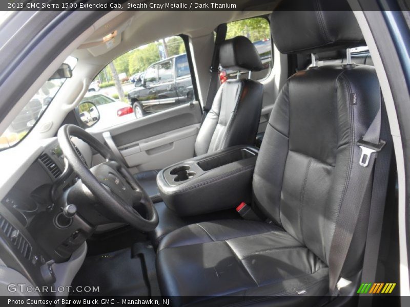 Front Seat of 2013 Sierra 1500 Extended Cab