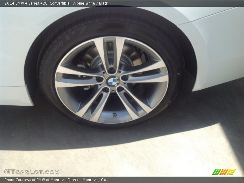 Alpine White / Black 2014 BMW 4 Series 428i Convertible