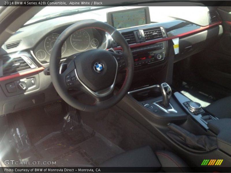 Alpine White / Black 2014 BMW 4 Series 428i Convertible