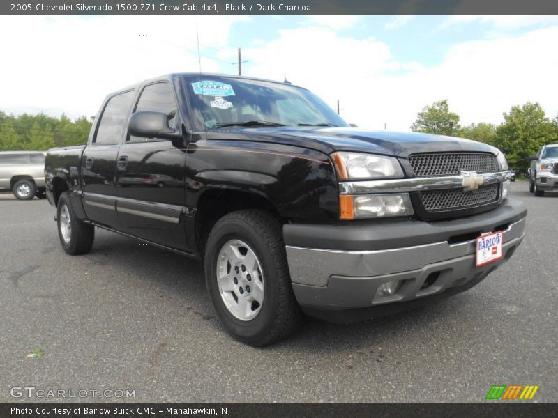 Black / Dark Charcoal 2005 Chevrolet Silverado 1500 Z71 Crew Cab 4x4