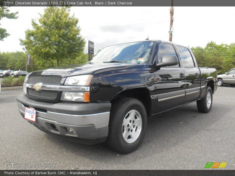 Black / Dark Charcoal 2005 Chevrolet Silverado 1500 Z71 Crew Cab 4x4