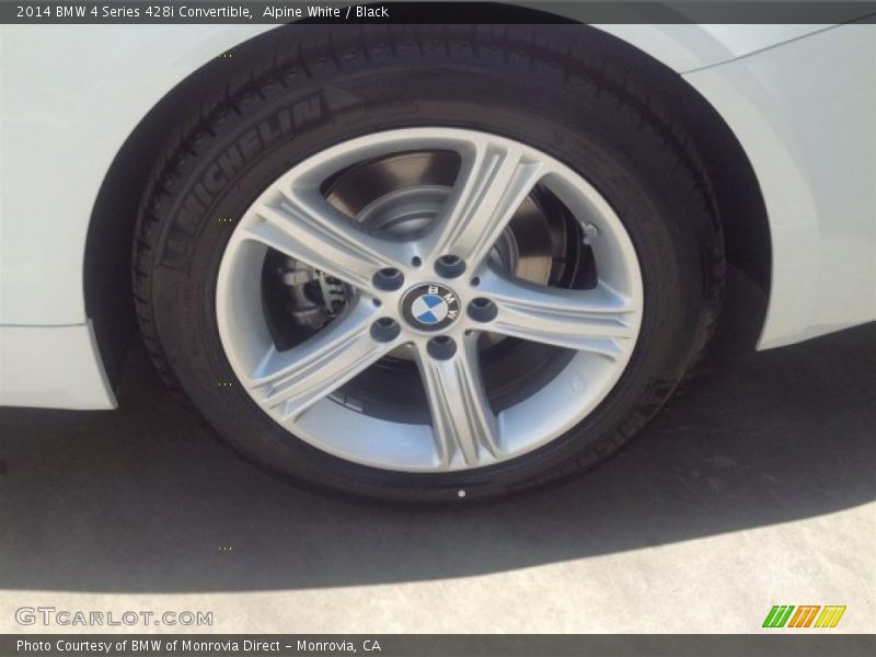 Alpine White / Black 2014 BMW 4 Series 428i Convertible