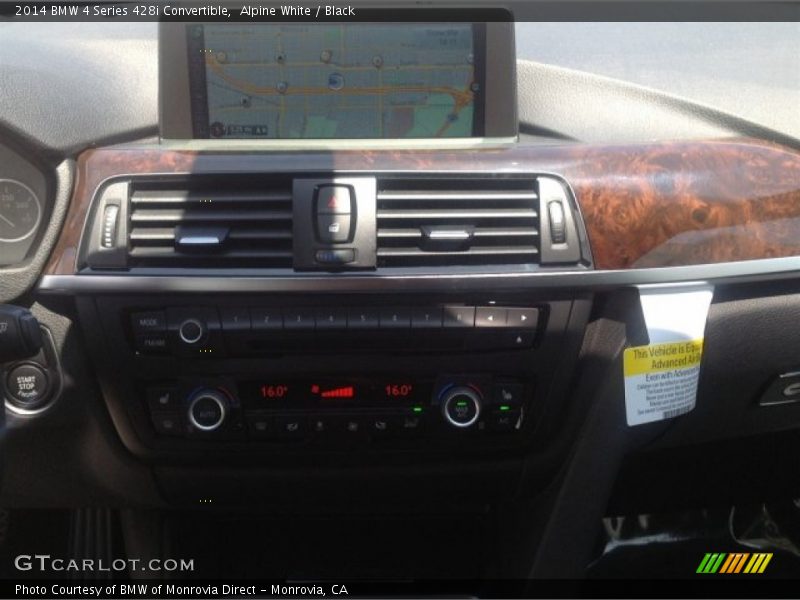 Alpine White / Black 2014 BMW 4 Series 428i Convertible