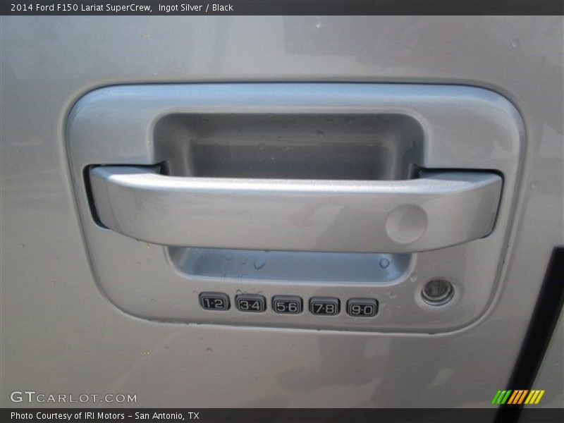 Ingot Silver / Black 2014 Ford F150 Lariat SuperCrew