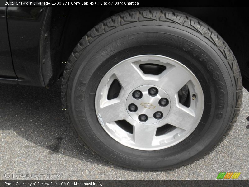 Black / Dark Charcoal 2005 Chevrolet Silverado 1500 Z71 Crew Cab 4x4