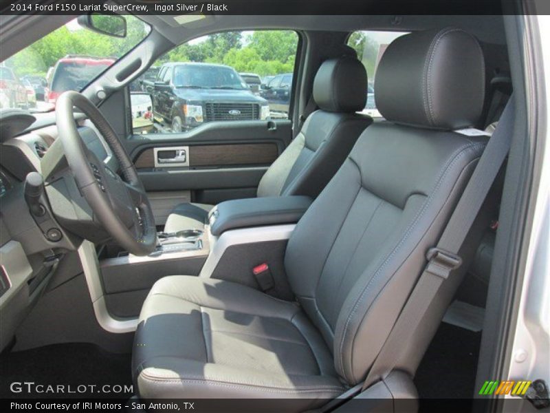  2014 F150 Lariat SuperCrew Black Interior